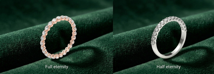 Full Eternity vs Half Eternity Bands