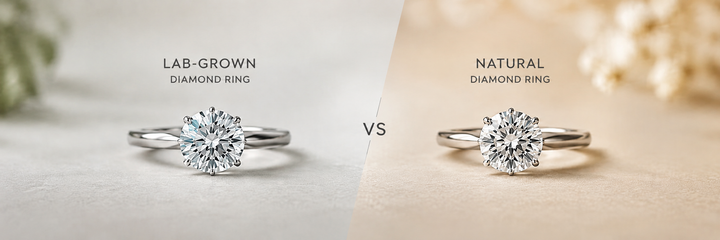 Same Sparkle, Different Story: Lab-Grown vs Natural Diamond Rings