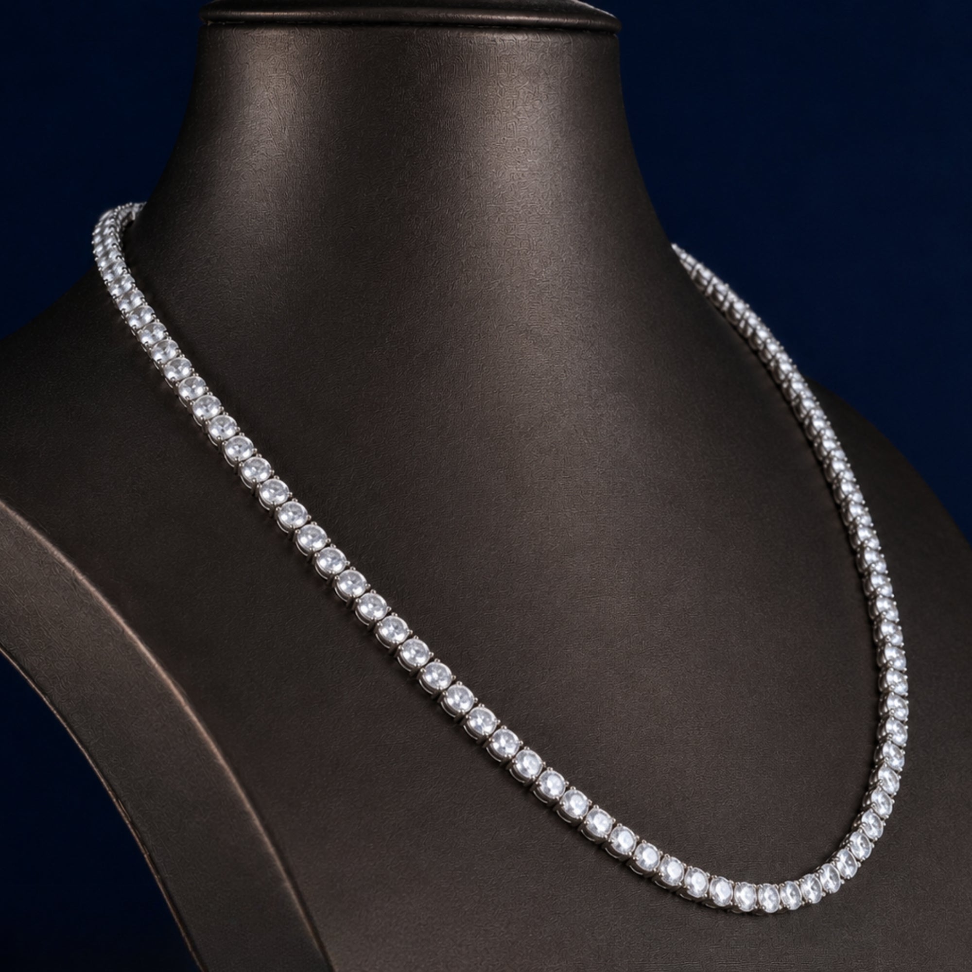 lab grown diamond necklace with fine jewelry.

