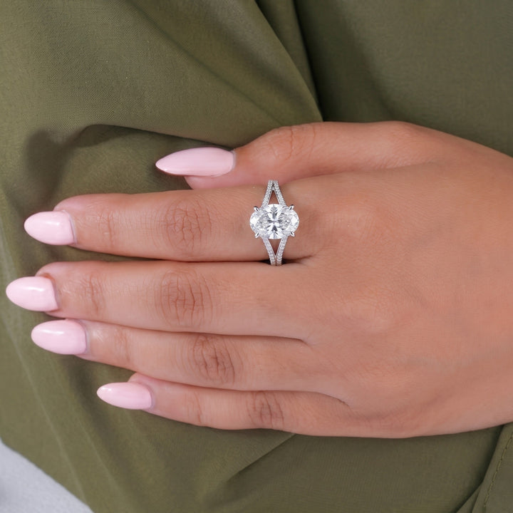 wrap pave set with split pave band.
