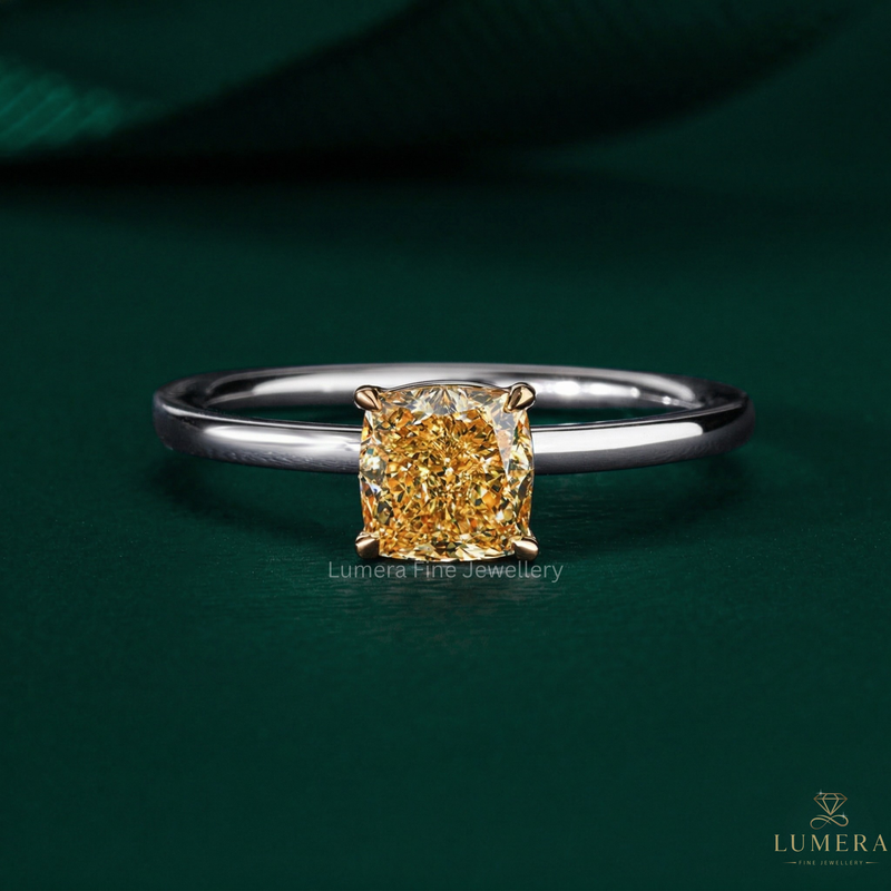 solitaire engagement ring with cushion cut solitaire engagement ring.