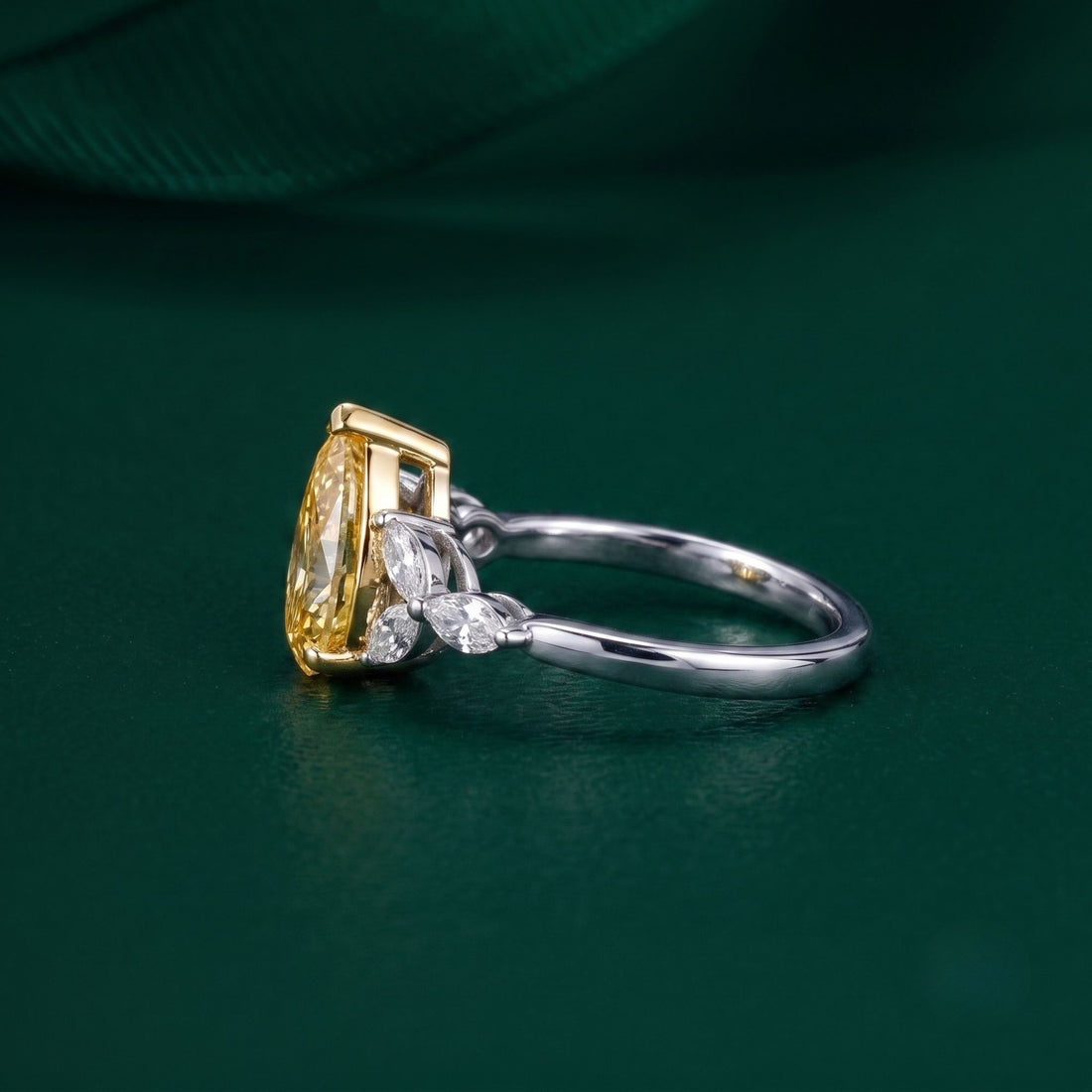 customized ring with gift for her.
