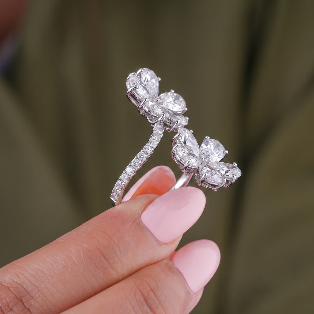 pear diamond engagement ring with pear shaped engagement ring.
