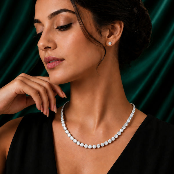 buy diamond necklace with handmade necklace.