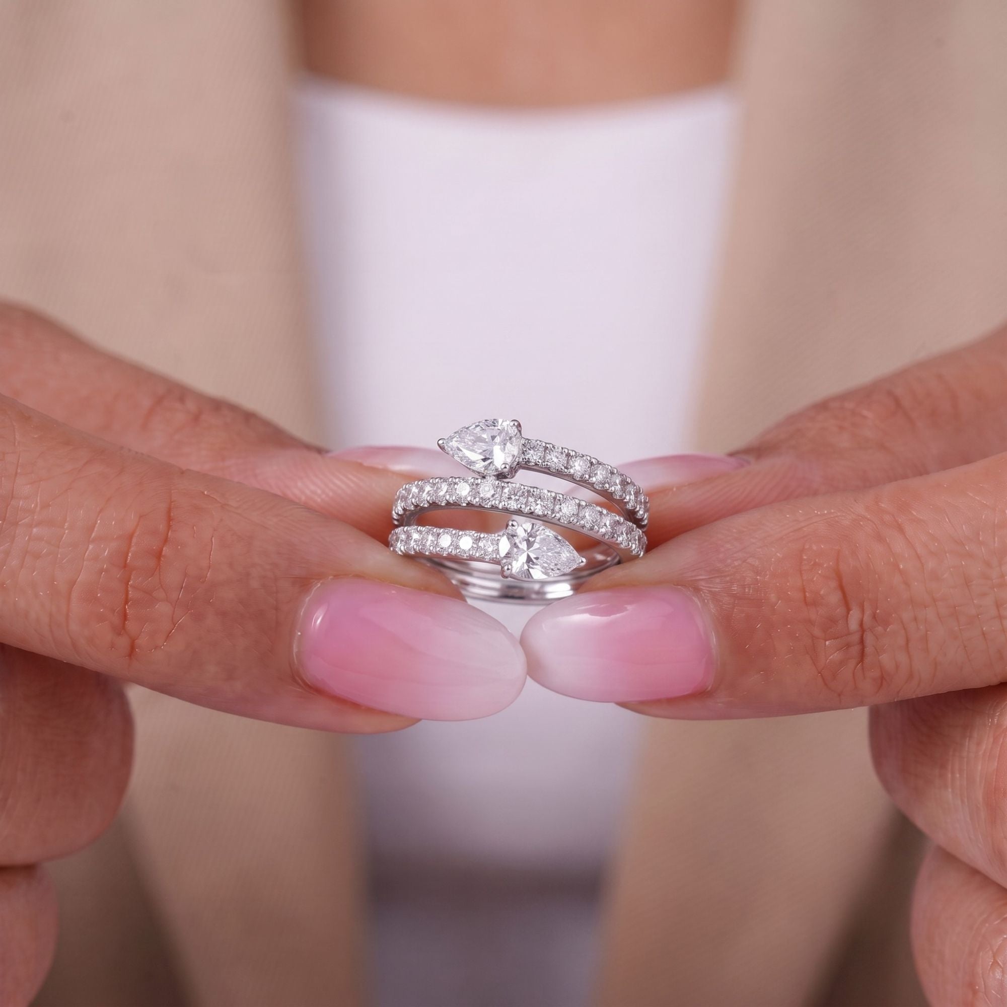 solid gold band with handmade wedding band.
