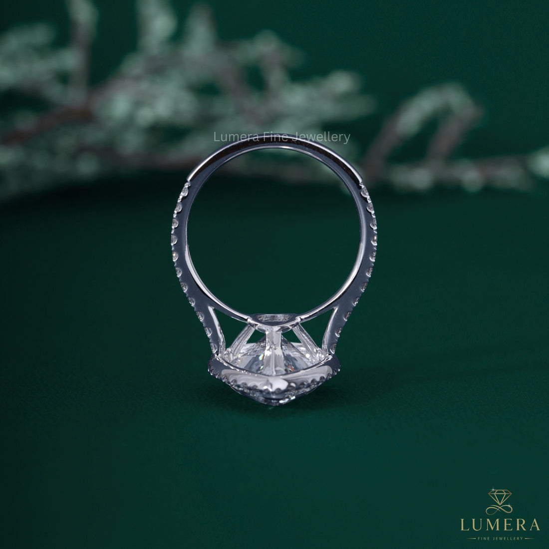 Pear halo engagement ring with pear shaped halo engagement ring.
