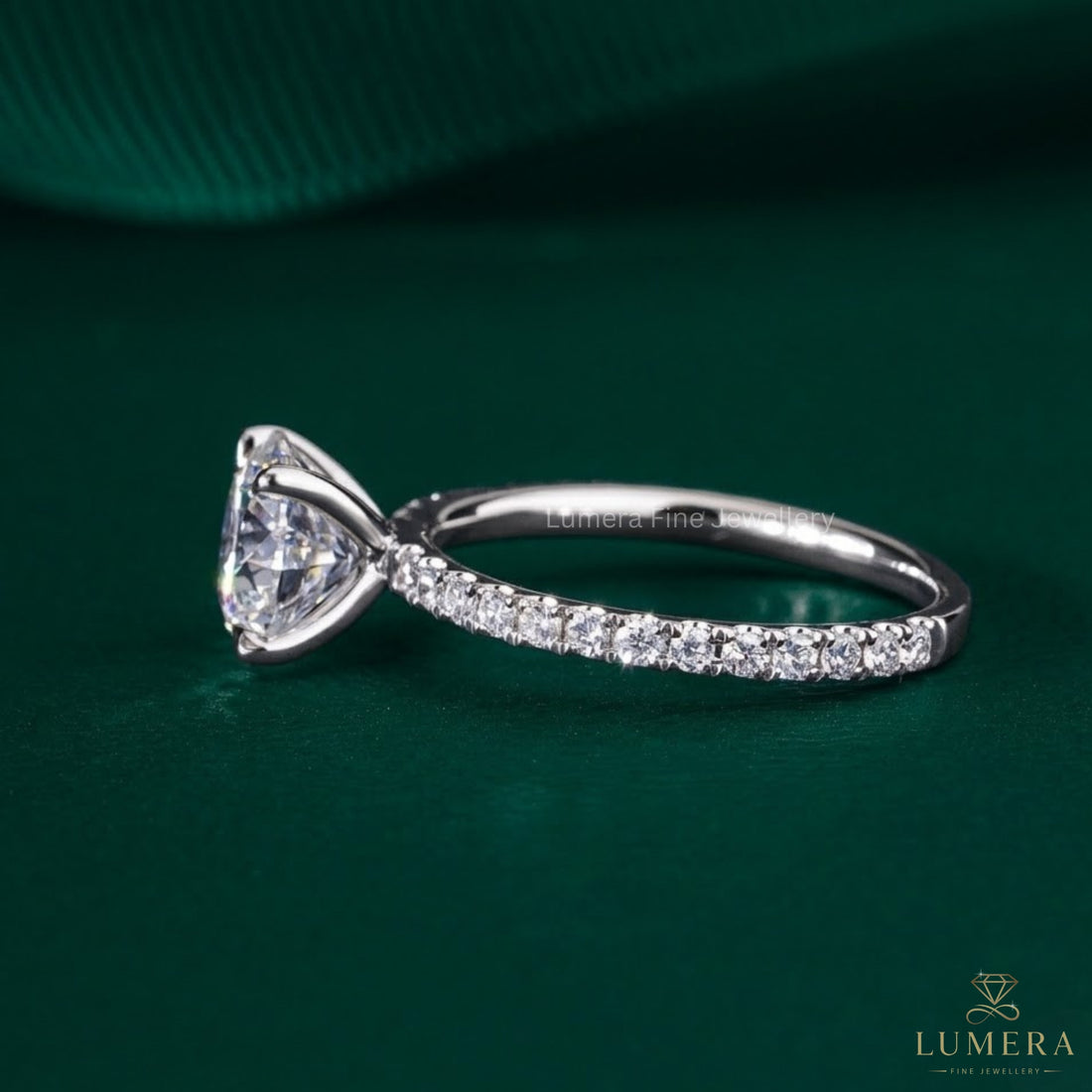2.00 Ct Round Brilliant Diamond Engagement Ring