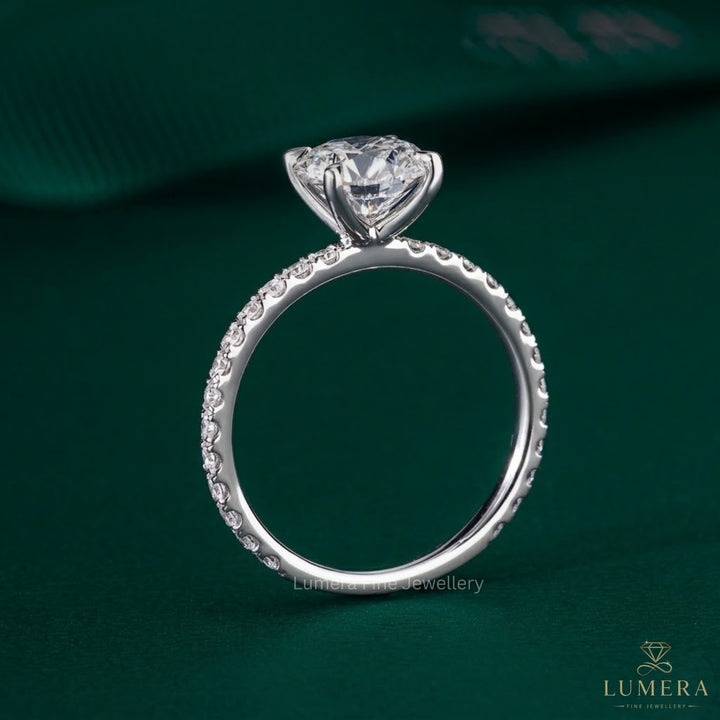 2.00 Ct Round Brilliant Diamond Engagement Ring