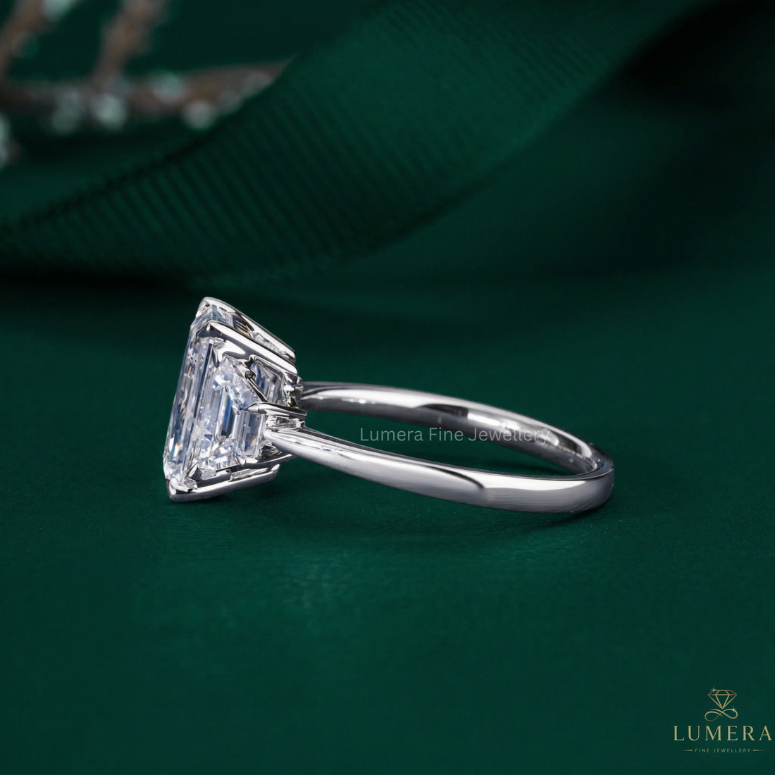 customized ring with handmade ring.