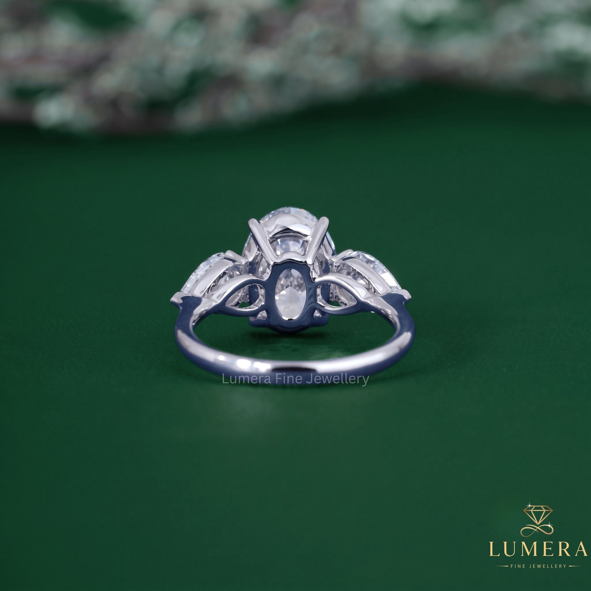 Propose ring with handmade ring.