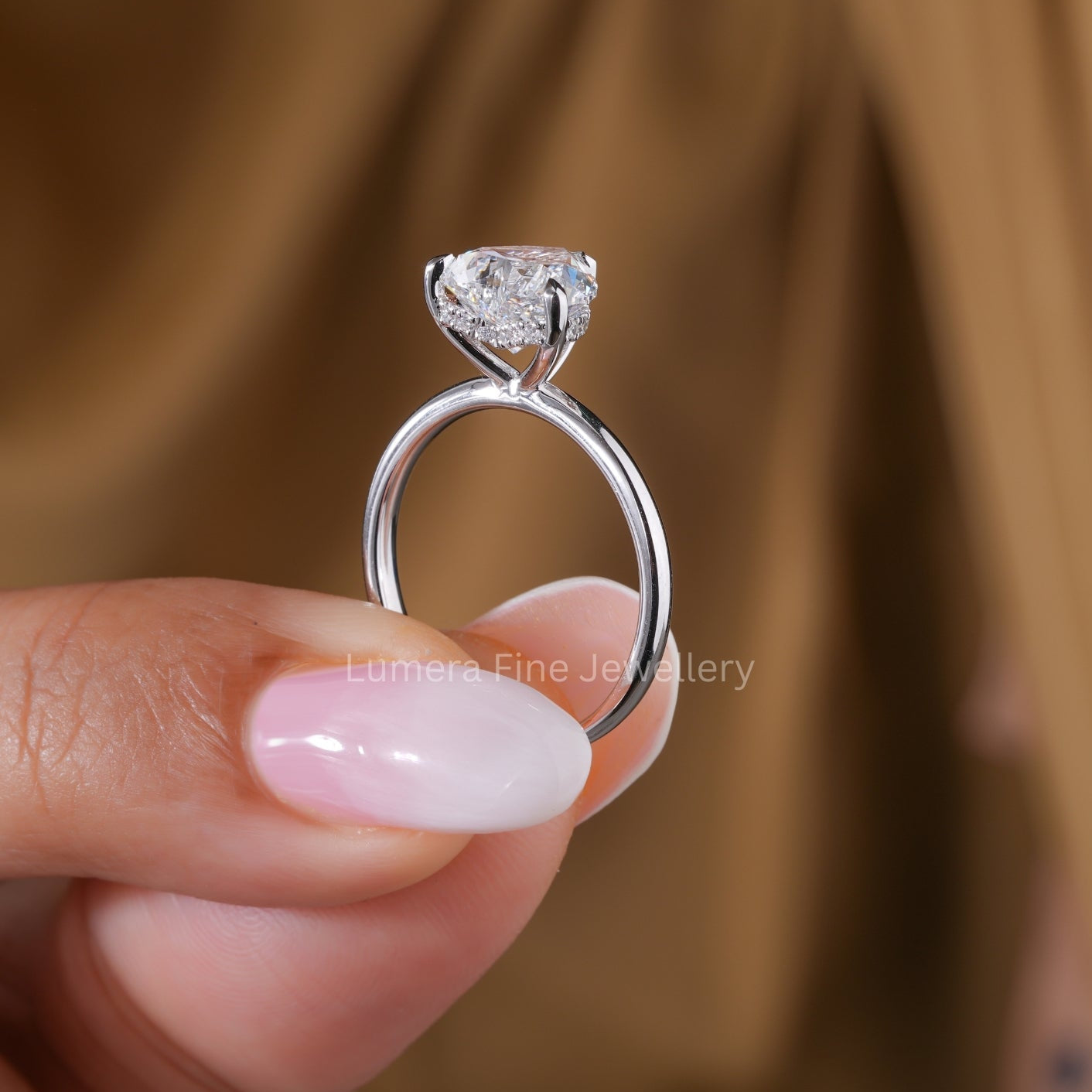 heart cut ring with solitaire diamond ring.
