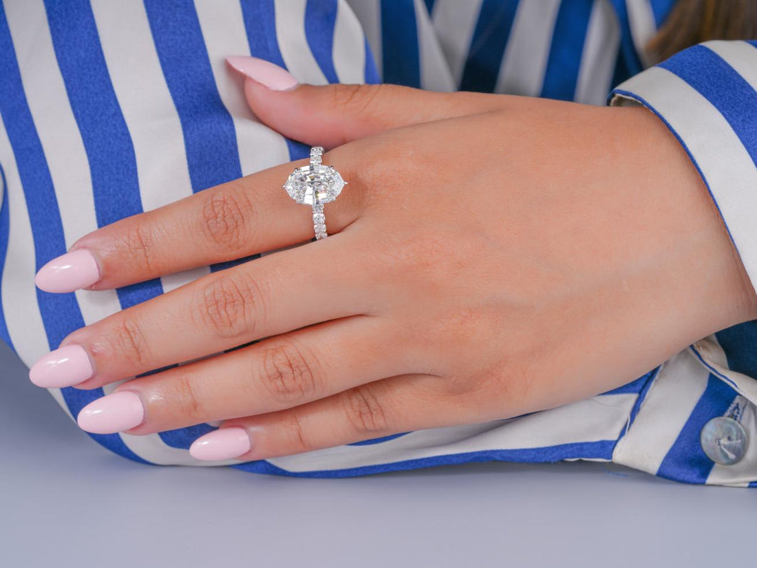 propose ring for lab grown diamond.
