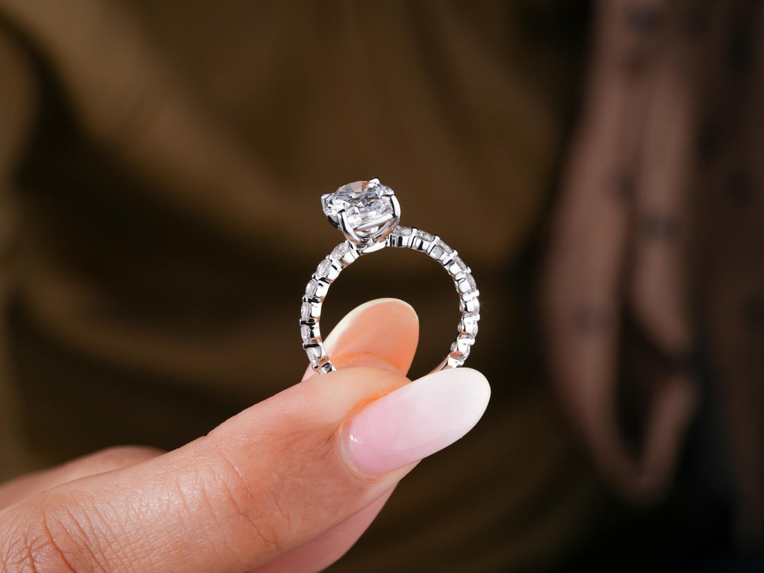 customized ring with shop engagement ring.
