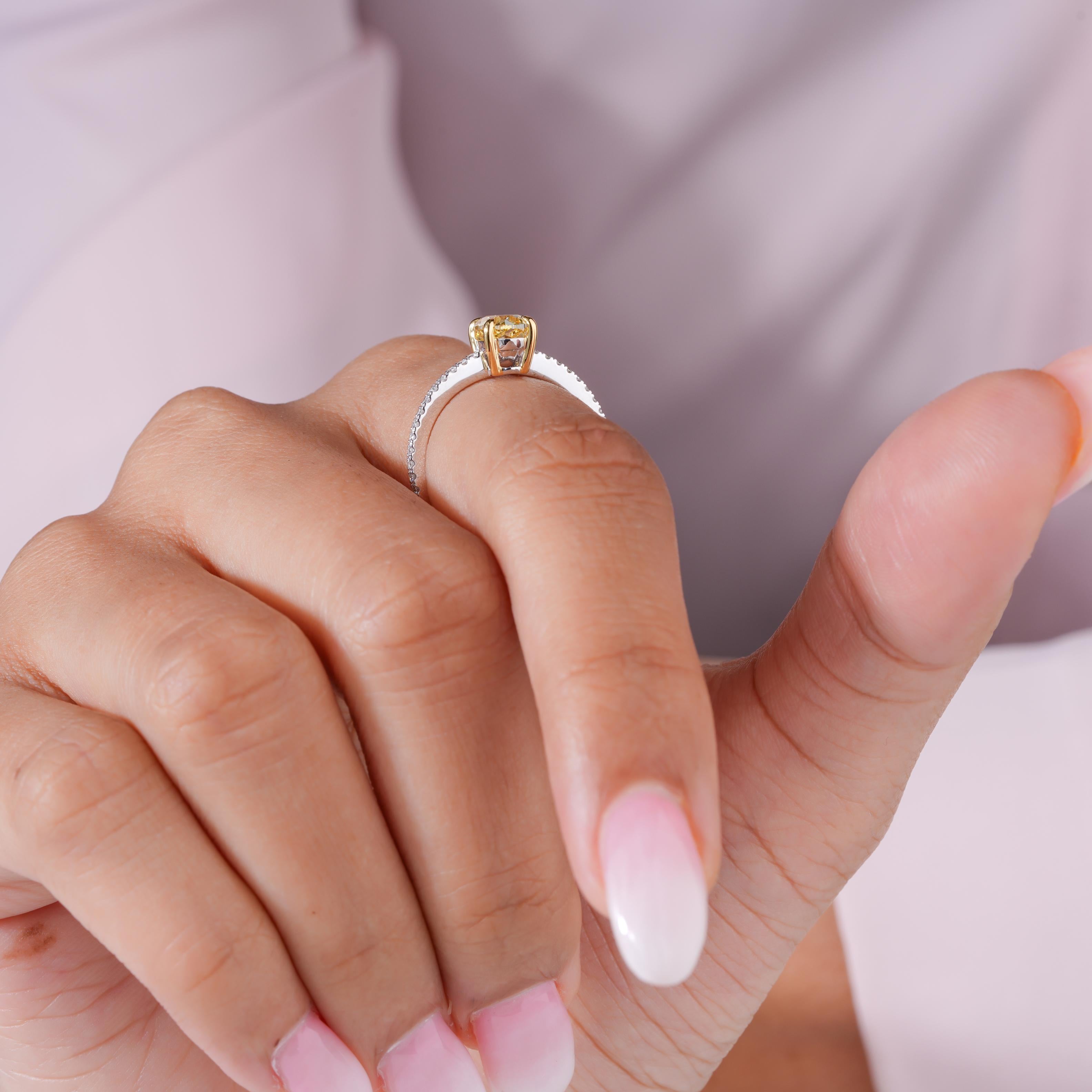 basket setting engagement ring with basket setting ring.
