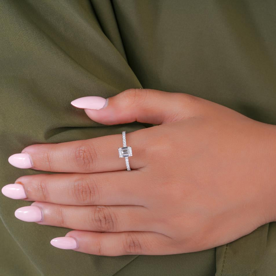 customized ring with handmade ring.
