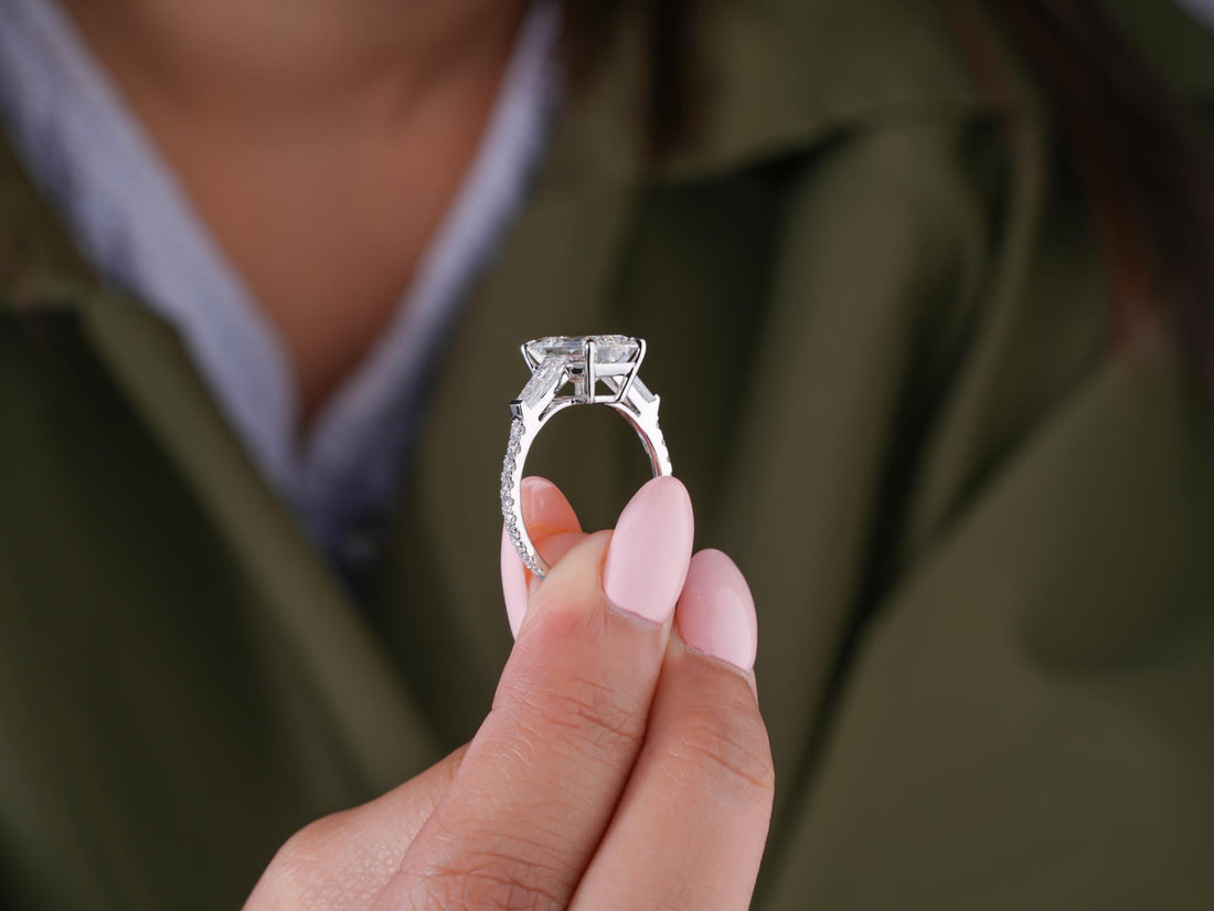 lumera engagement ring featuring lumera diamond ring.
