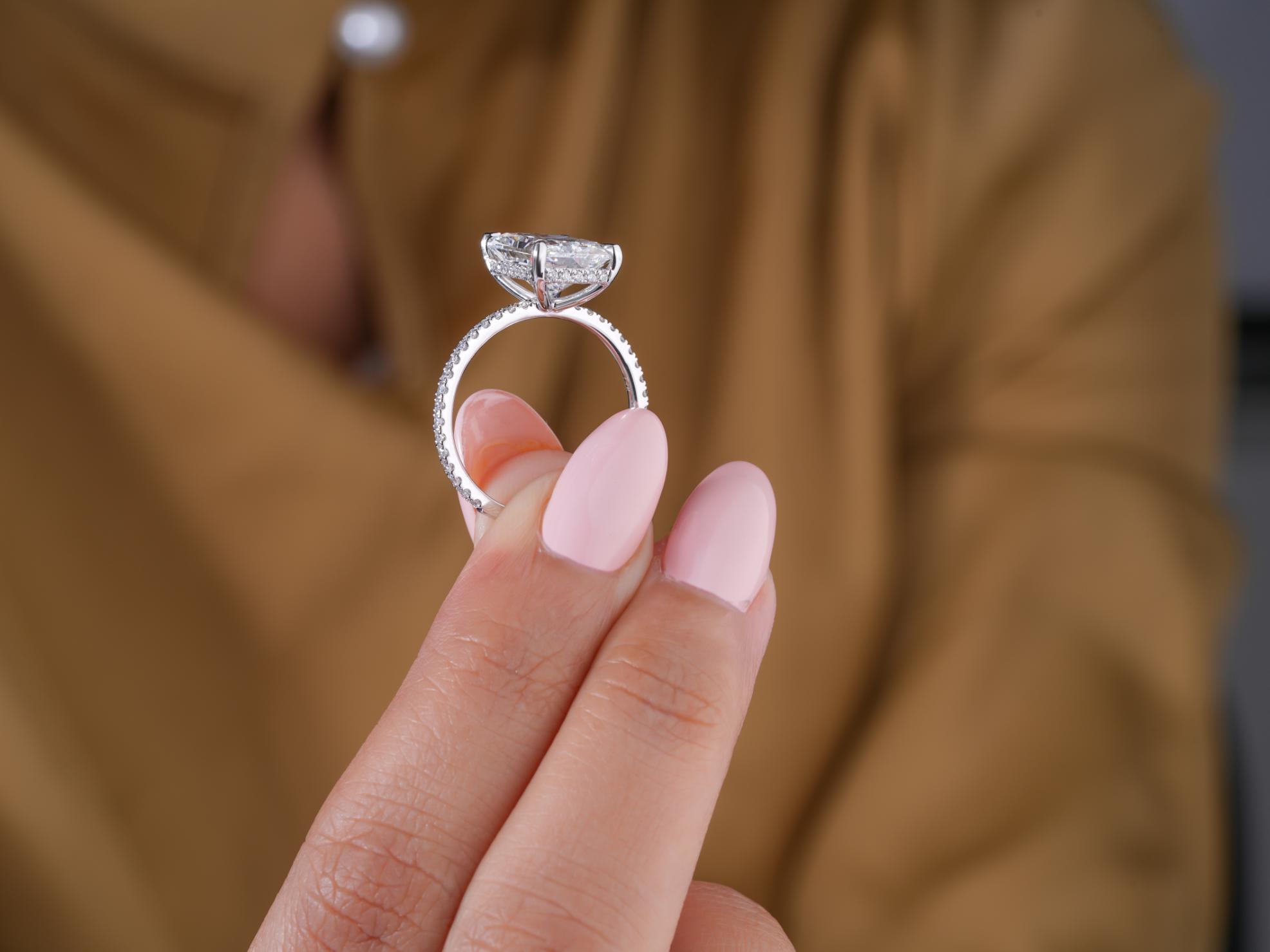 lumera engagement ring featuring lumera diamond ring.