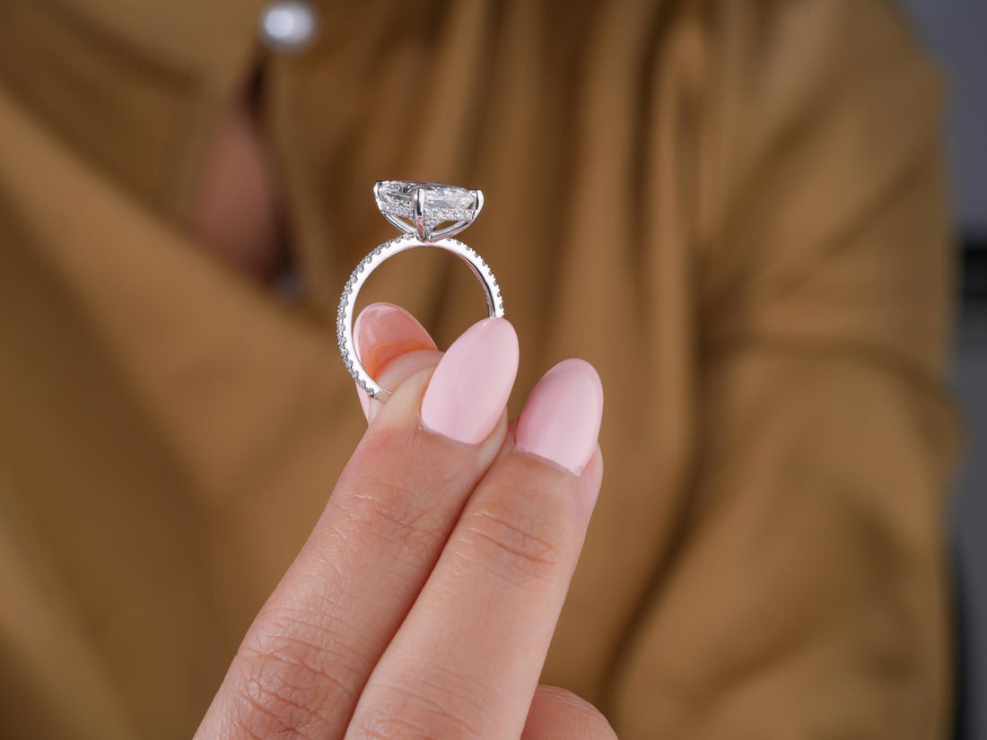 lumera engagement ring featuring lumera diamond ring.