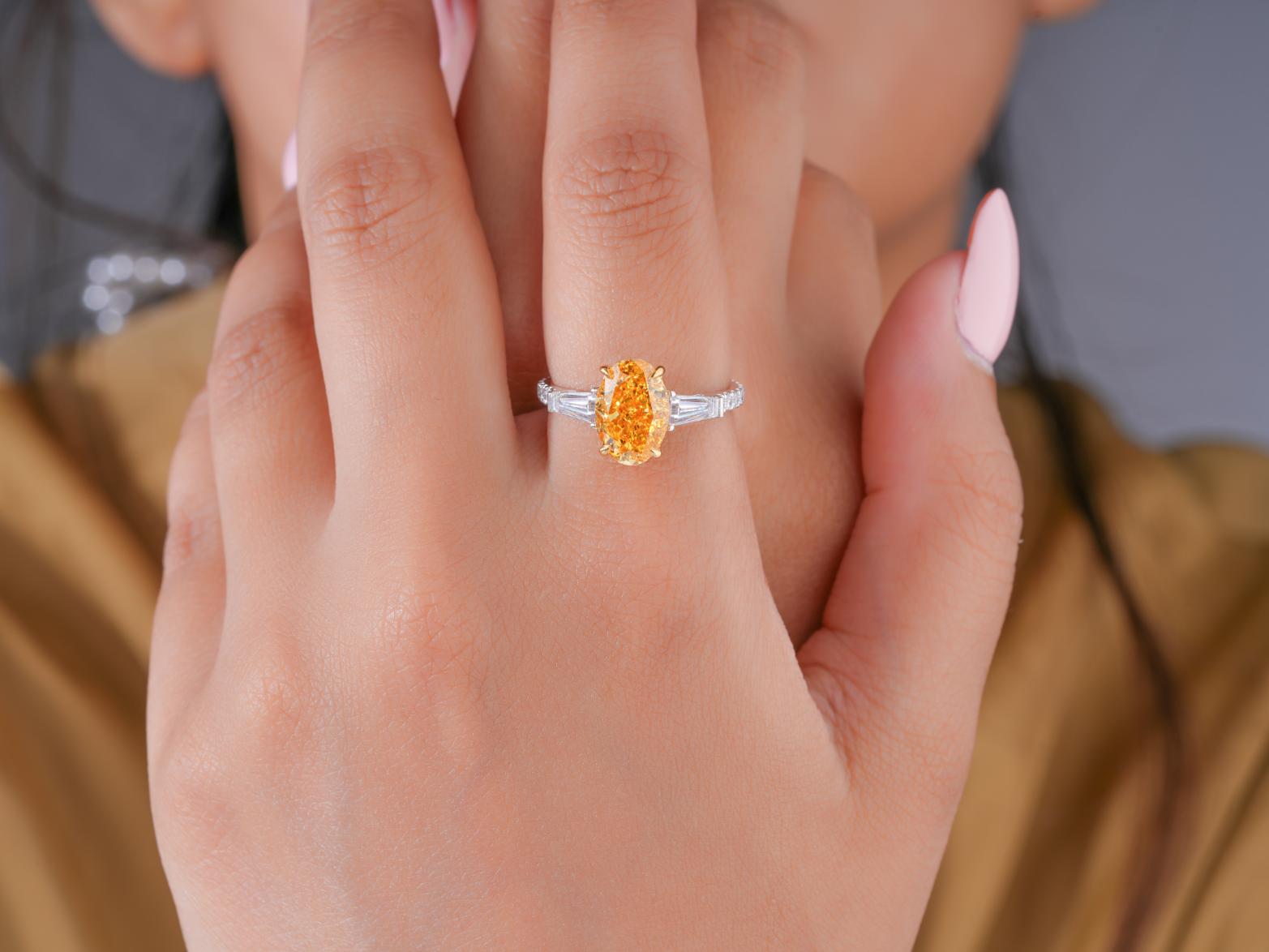 customized ring with handmade ring