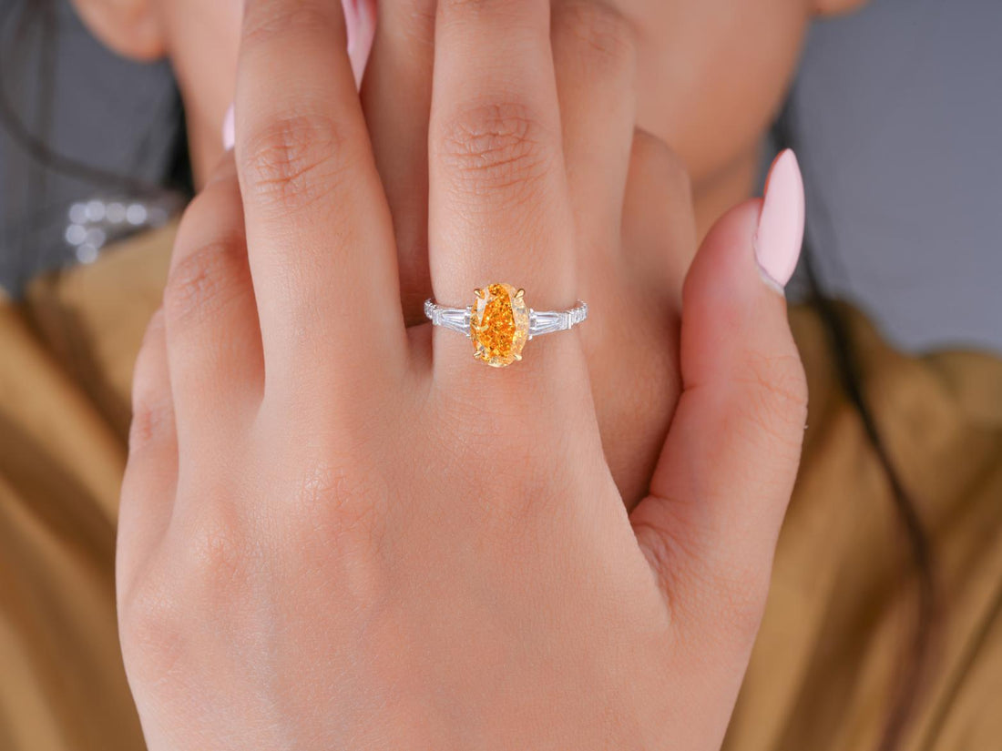 customized ring with handmade ring