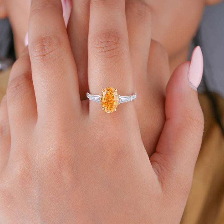 customized ring with handmade ring