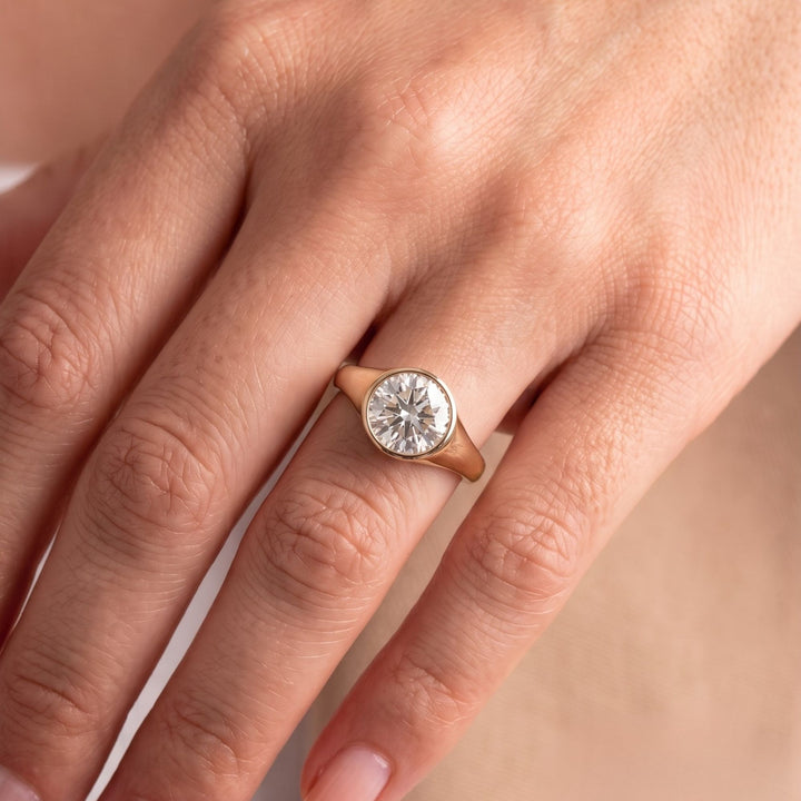 propose ring with customized ring.
