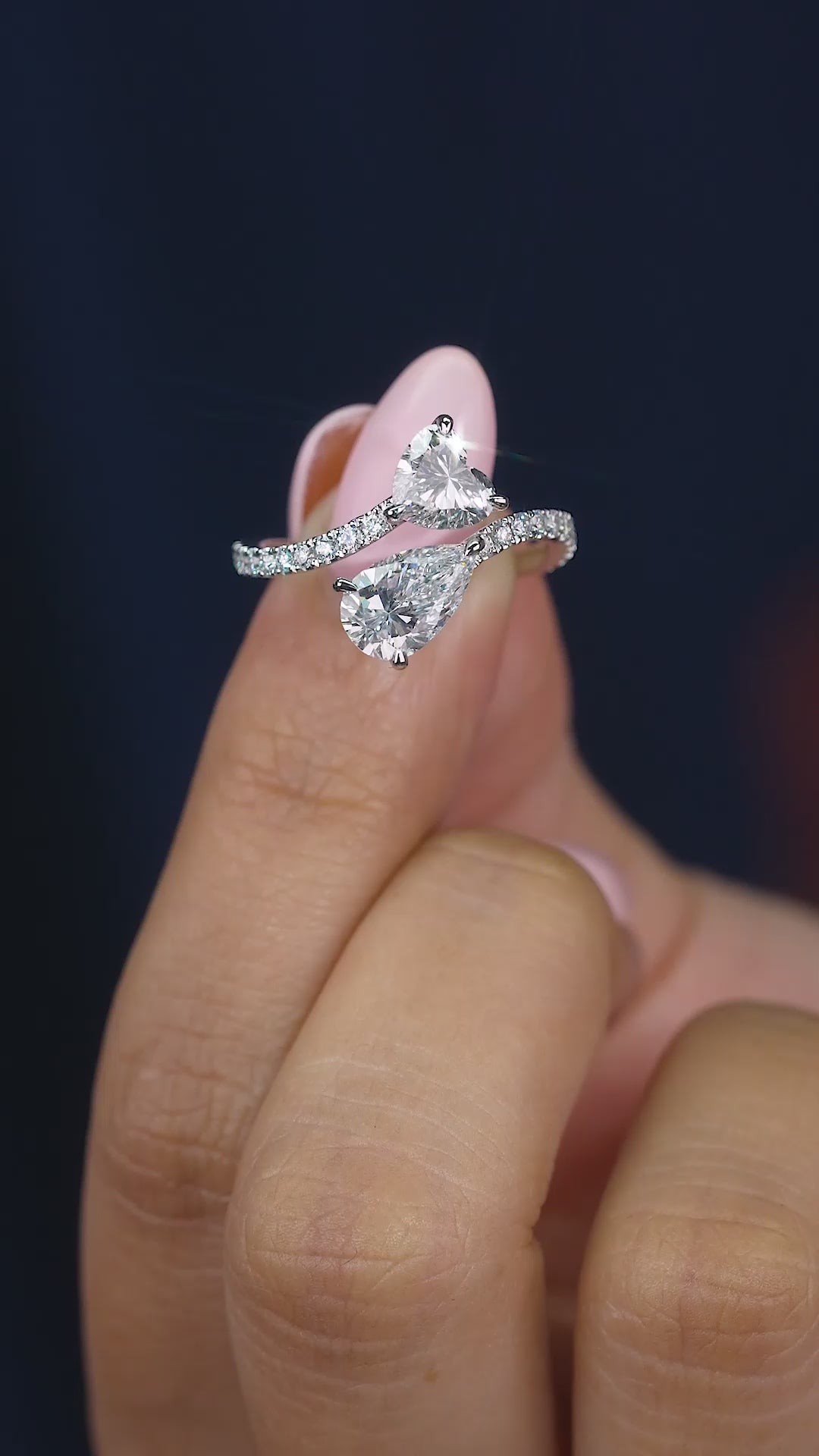 buy lab diamond ring with promise ring.
