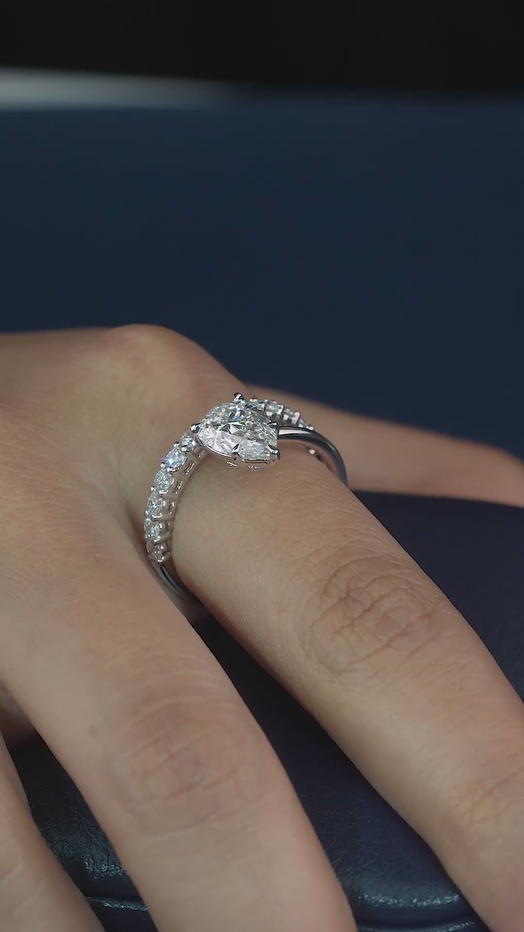 customized ring with shop engagement ring.
