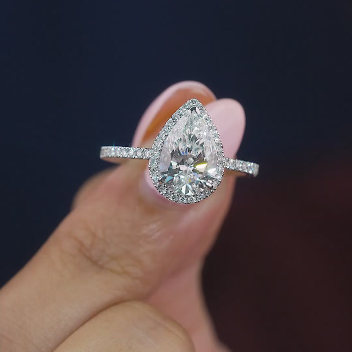 prong setting ring with solid gold ring.
