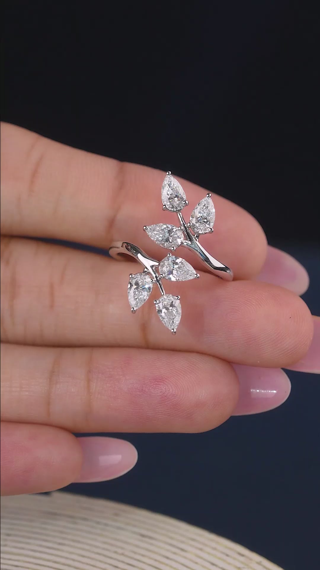 lab grown diamond for customized ring.
