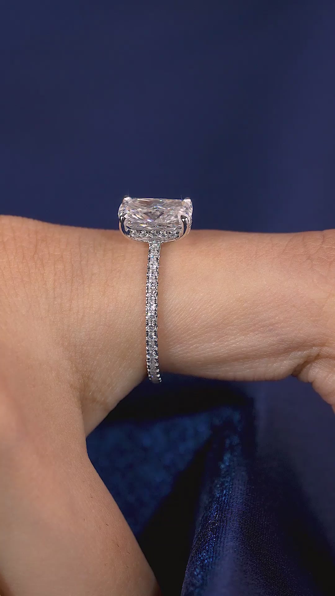 buy diamond ring featuring lumera engagement ring.