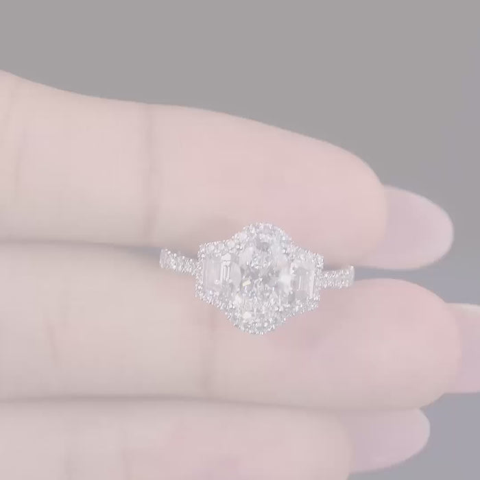 fine jewelry featuring lumera engagement ring.
